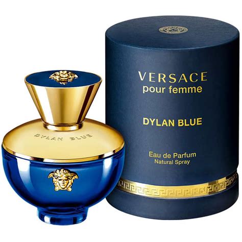 versace pour femme dylan blue eau de parfum 50ml|Versace Dylan Blue perfume 100ml.